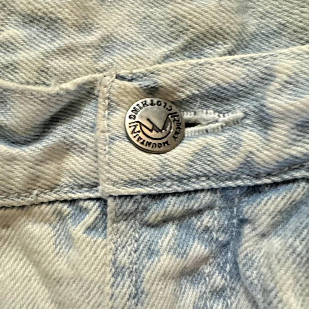 Vtg Rocky Mountain Bare Back Jeans Women Sz 29/9 Acid Wash‎ Cotton High Rise Mom